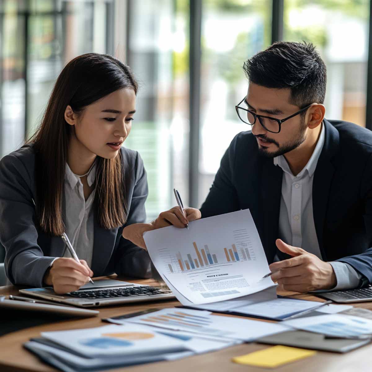 financial statement review