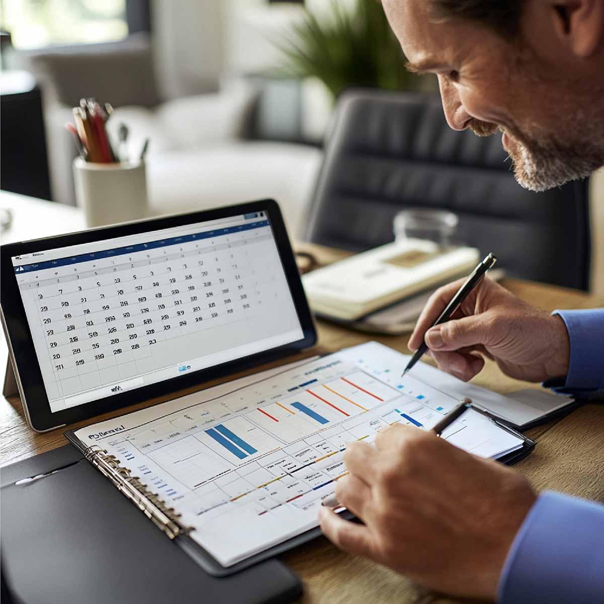 monthly & annual reporting